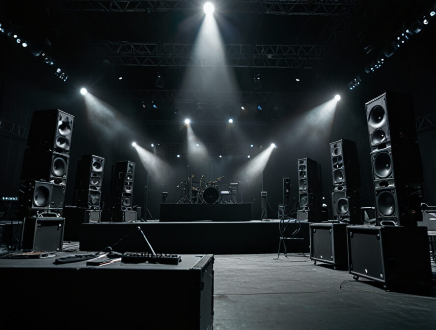 Concert Audio Equipment